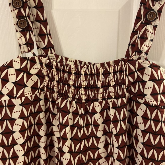 Gimmicks by Buckle wide leg patterned suspender pants size XL BNWT - Picture 11 of 16